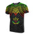 Kosrae Custom T Shirt Micronesian Pattern Reggae Armor Style Unisex Reggae - Polynesian Pride