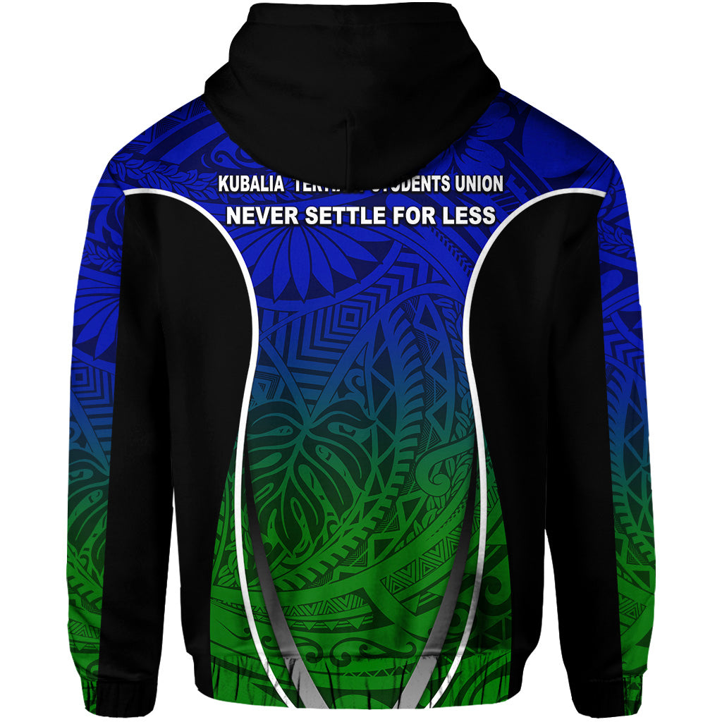 Papua New Guinea Kubalia Tertiary Students Union Hoodie Blue LT8 - Polynesian Pride