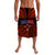 Samoa Tatau Lavalava Red Polynesian Ula Nifo LT13 Red - Polynesian Pride