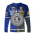 (Custom Personalised) Samoa And Tokelau Long Sleeve Shirt Together LT8 - Polynesian Pride