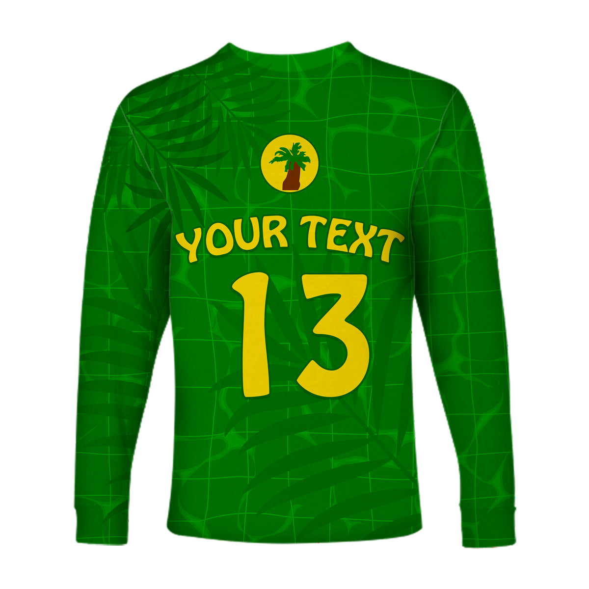 (Custom Text and Number) Cocos (Keeling) Islands Long Sleeve Shirt Proud Flag Unique LT13 - Polynesian Pride