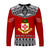 (Custom Personalised) Kolisi Tonga Long Sleeve Shirt College 'Atele Mate Ma'a Tonga LT13 - Polynesian Pride