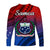 Samoa Long Sleeve Shirt Style Gradient Sporty Original LT13 - Polynesian Pride