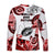 Wallis and Futuna Polynesian Long Sleeve Shirt Unique Style - White LT8 - Polynesian Pride