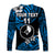 (Custom Personalised) FSM Yap Long Sleeve Shirts Unique Vibes - Blue LT8 - Polynesian Pride