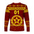 (Custom Personalised) Niuafo'ou High School Christmas Long Sleeve Shirt Simple Style LT8 - Polynesian Pride