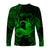 Capricorn Zodiac Polynesian Long Sleeve Shirt Unique Style - Green LT8 - Polynesian Pride