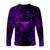 (Custom Personalised) Taurus Zodiac Polynesian Long Sleeve Shirt Unique Style - Purple LT8 - Polynesian Pride