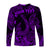 (Custom Personalised) Hawaii Fish Hook Polynesian Long Sleeve Shirt Unique Style - Purple LT8 - Polynesian Pride