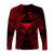 (Custom Personalised) Taurus Zodiac Polynesian Long Sleeve Shirt Unique Style - Red LT8 - Polynesian Pride