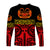 Marquesas Islands Long Sleeve Shirt Marquesan Tattoo Special Style - Red LT8 - Polynesian Pride