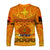 Papua New Guinea Kumuls Long Sleeve Shirt Simple Style - Yellow Vibes LT8 - Polynesian Pride