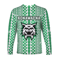 Hawaii Konawaena Wildcats School Long Sleeve Shirt Simple Style LT8 - Polynesian Pride