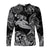 Hawaii Hammer Shark Polynesian Long Sleeve Shirt Unique Style - Black LT8 - Polynesian Pride