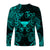 (Custom Personalised) Taurus Zodiac Polynesian Long Sleeve Shirt Unique Style - Turquoise LT8 - Polynesian Pride