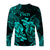 Pisces Zodiac Polynesian Long Sleeve Shirt Unique Style - Turquoise LT8 - Polynesian Pride