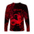 Capricorn Zodiac Polynesian Long Sleeve Shirt Unique Style - Red LT8 - Polynesian Pride