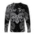 (Custom Personalised) Aries Zodiac Polynesian Long Sleeve Shirt Unique Style - Black LT8 - Polynesian Pride