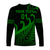 (Custom Personalised) New Zealand Rugby Maori Long Sleeve Shirt Silver Fern Koru Vibes - Green LT8 - Polynesian Pride