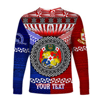 (Custom Personalised) Kolisi Tonga College Atele And Tupou College Toloa Long Sleeve Shirt Together - Unique LT8 - Polynesian Pride