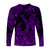 Hawaii Fish Hook Polynesian Long Sleeve Shirt Unique Style - Purple LT8 - Polynesian Pride