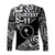 (Custom Personalised) FSM Chuuk Long Sleeve Shirts Unique Vibes - Black LT8 - Polynesian Pride