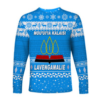 Lavengamalie College Christmas Long Sleeve Shirt Simple Style LT8 - Polynesian Pride