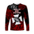 Wallis and Futuna Polynesian Long Sleeve Shirt Unique Style - Red LT8 - Polynesian Pride