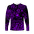 (Custom Personalised) Hawaii Surfing Polynesian Long Sleeve Shirt Unique Style - Purple LT8 - Polynesian Pride