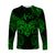 Aries Zodiac Polynesian Long Sleeve Shirt Unique Style - Green LT8 Unisex Green - Polynesian Pride