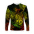 (Custom Personalised) Leo Zodiac Polynesian Long Sleeve Shirt Unique Style - Reggae LT8 Unisex Reggae - Polynesian Pride