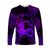 (Custom Personalised) Capricorn Zodiac Polynesian Long Sleeve Shirt Unique Style - Purple LT8 Unisex Purple - Polynesian Pride