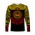 Marquesas Islands Long Sleeve Shirt Marquesan Tattoo Simplified Version - Yellow LT8 - Polynesian Pride