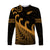 New Zealand Rugby Maori Long Sleeve Shirt Silver Fern Koru Vibes - Gold LT8 Unisex Gold - Polynesian Pride