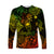 Hawaii Surfing Polynesian Long Sleeve Shirt Unique Style - Reggae LT8 - Polynesian Pride