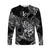 (Custom Personalised) Leo Zodiac Polynesian Long Sleeve Shirt Unique Style - Black LT8 Unisex Black - Polynesian Pride