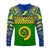 Malampa Province Long Sleeve Shirt Vanuatu Pig Tusk Polynesian Flag Style LT14 - Polynesian Pride