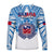 Samoa Rugby Long Sleeve Shirt Toa Samoa Polynesian Pacific White Version LT14 - Polynesian Pride