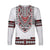 (Custom Personalised) Polynesian Long Sleeve Shirt Dashiki With Polynesian Tattoo Royal Version LT14 - Polynesian Pride