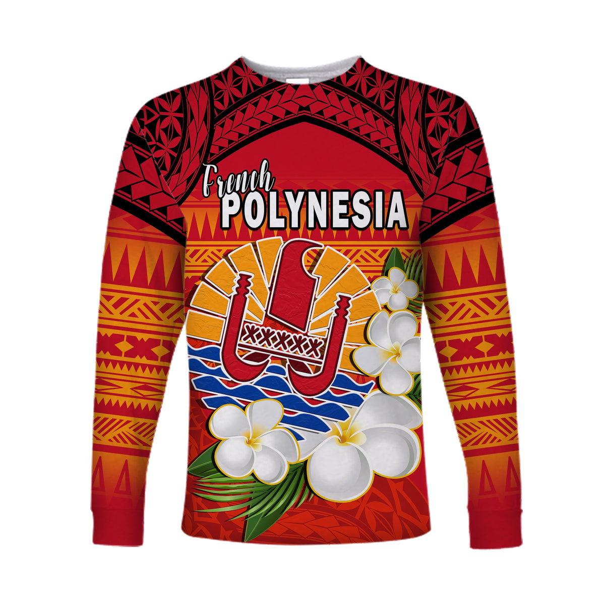 (Custom Personalised) French Polynesia Long Sleeve Shirt Happy Internal Autonomy Day Special Version LT14 - Polynesian Pride