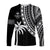 Fiji Rugby Sevens Long Sleeve Shirt Fijian 7s Tapa Polynesian LT13 Unisex Black - Polynesian Pride