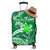 (Custom Personalised) Hawaii Flowers Wave Luggage Cover Kanaka Maoli Green Polynesian LT13 Green - Polynesian Pride
