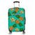 (Custom Personalised) Hawaii Luggage Cover Pinapple Mix Kanaka Maoli and Hawaiian Map LT14 Turquoise - Polynesian Pride