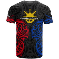 The Philippines Custom T Shirt Aradu Crew La Union - Polynesian Pride