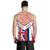 Hawaii Flag Lanai Men's Tank Top - Orange - Mit Style - AH - Polynesian Pride