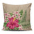 Lauhala Hibiscus Pillow Covers One Size Zippered Pillow Case 18"x18"(Twin Sides) Black - Polynesian Pride