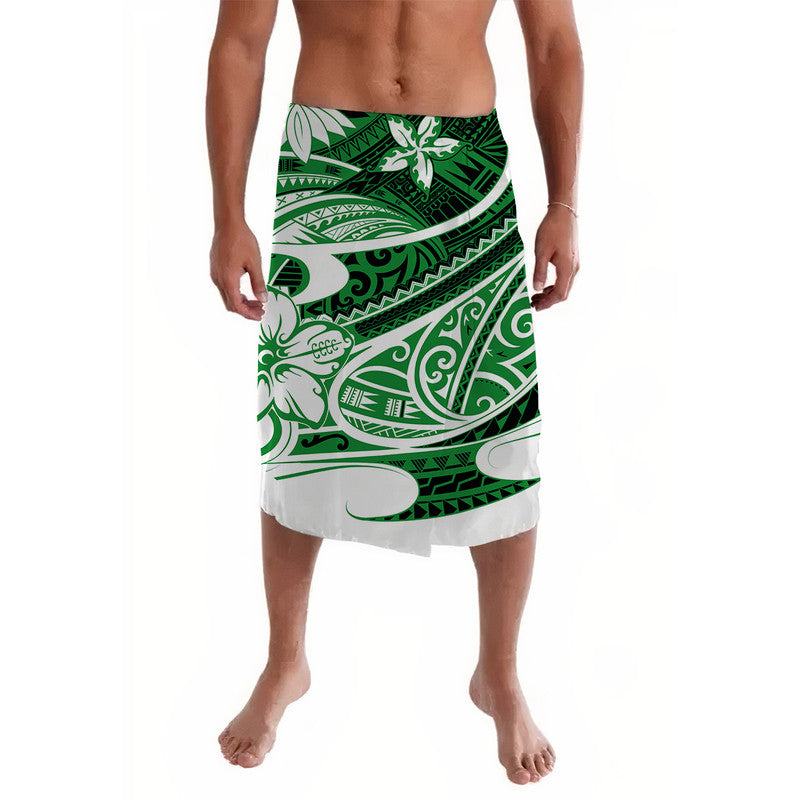 Polynesian Tribal Lavalava Green LT6 Green - Polynesian Pride