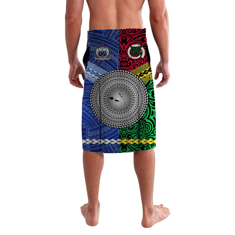 Samoa And Vanuatu Lavalava Together LT8 - Polynesian Pride