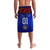 Custom Tonga Lavalava Emancipation Day Tupenu Independence Day Unique Kahoa Heilala Flower Blue LT8 - Polynesian Pride