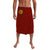 Tonga Tonga High School Lavalava Original Style Maroon LT8 Maroon - Polynesian Pride